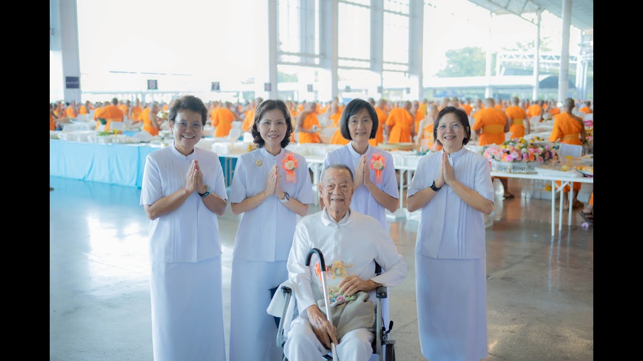 690102 lพิธีถวายสังฆทาน โครงการธรรมยาตรา ปีที่ 14 ณ วัดพระธรรมกาย l  นครหลวง11E