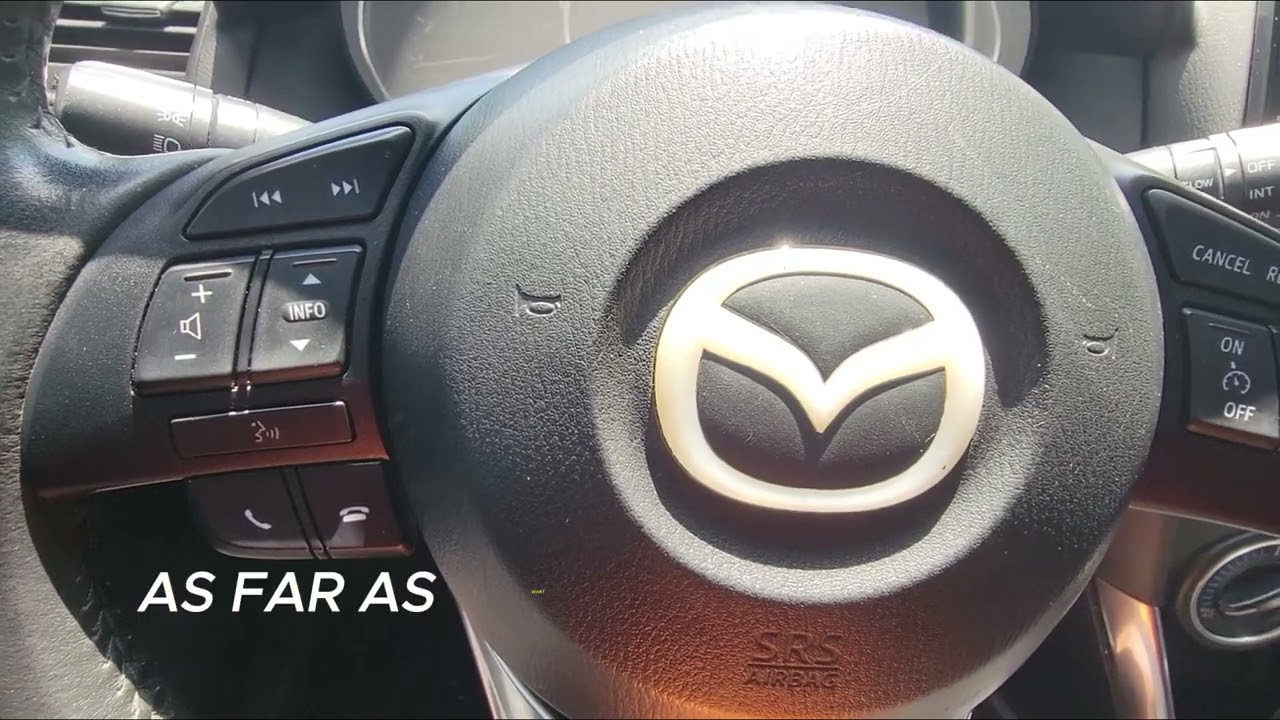 Mazda CX-5 Steering Wheel Controls