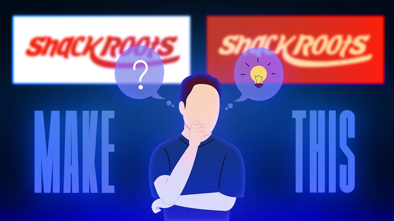Timelapse Logo Design for a Snacks Brand in Adobe Illustrator | Creative Logo Tutorial 2025