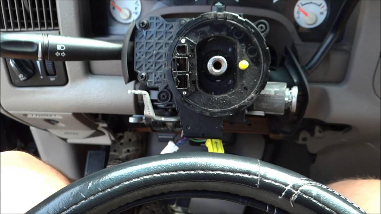 How to Replace A Combination Blinker Switch on a 2004 Dodge RAM 1500 - DIY