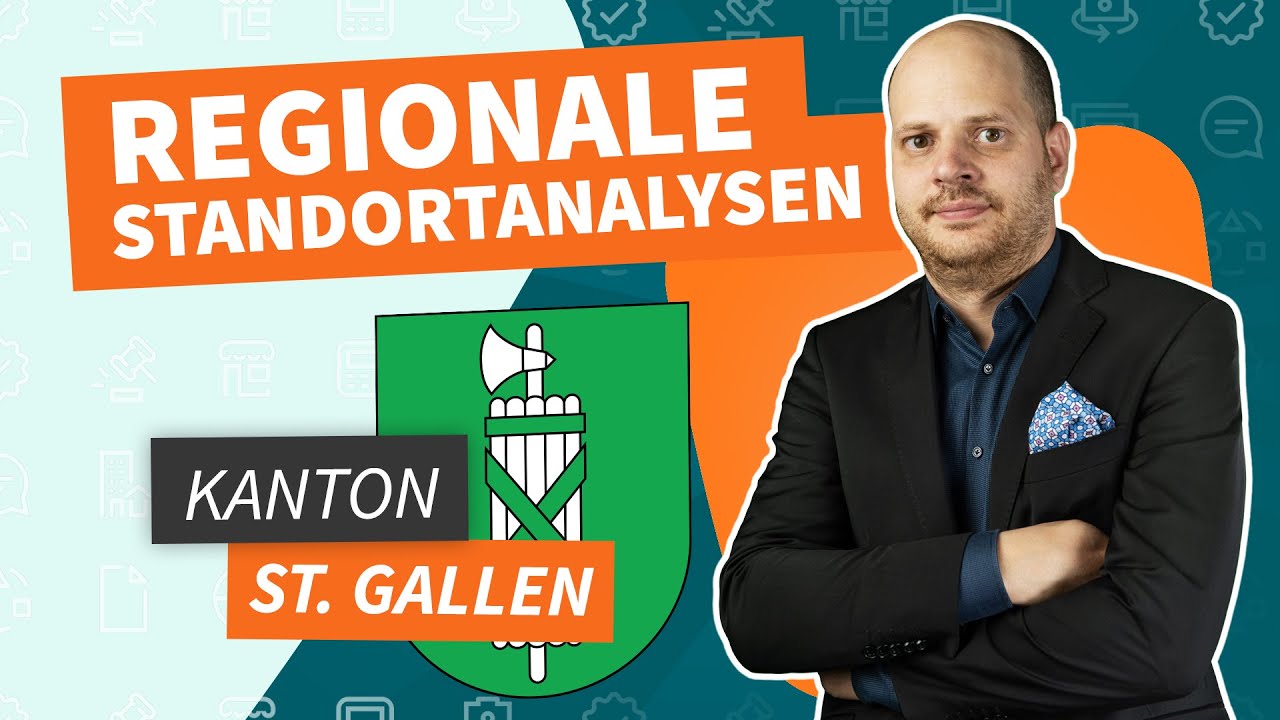 Regionale Standortanalysen | Kanton St. Gallen