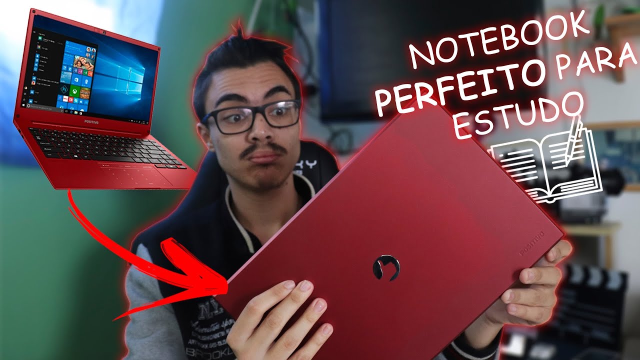 NOTEBOOK PERFEITO PARA ESTUDOS!! 😍 (Positivo Motion)