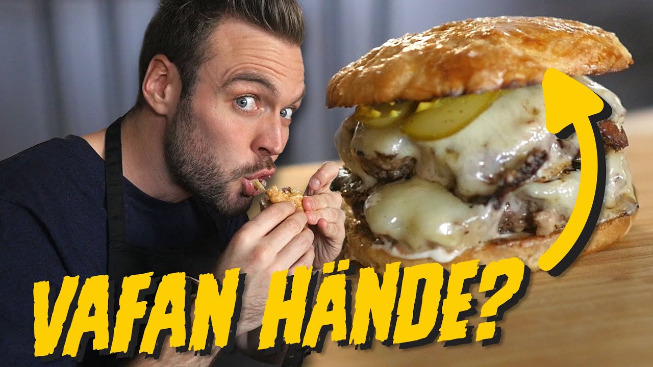 BAKAR EGET HAMBURGERBRÖD | Kökstök med Tim & Danny