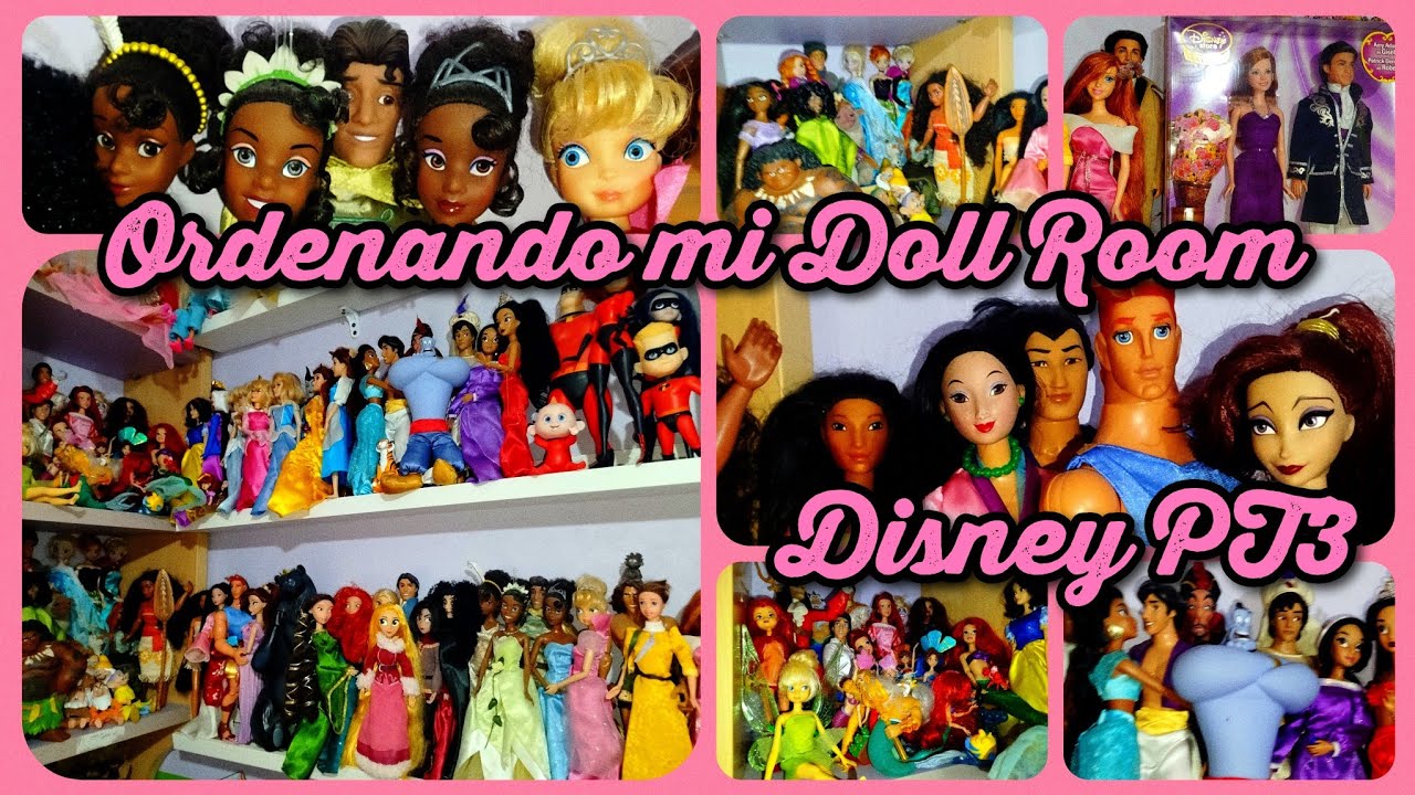 🎀Ordenando mi Doll Room PT3 Disney | Calendario de Adviento Día 16🎀