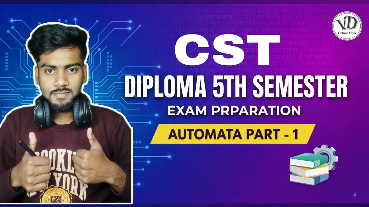Practice session -1 | Automata | Diploma 5th semester exam preparation |  #diploma #cst #cse 