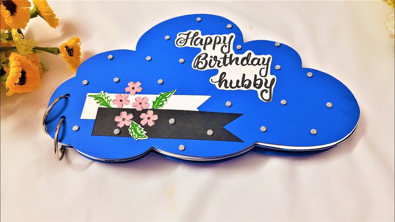 Beautiful Handmade Birthday Greeting Card for Husband | Special Birthday Card Idea | Tutorial