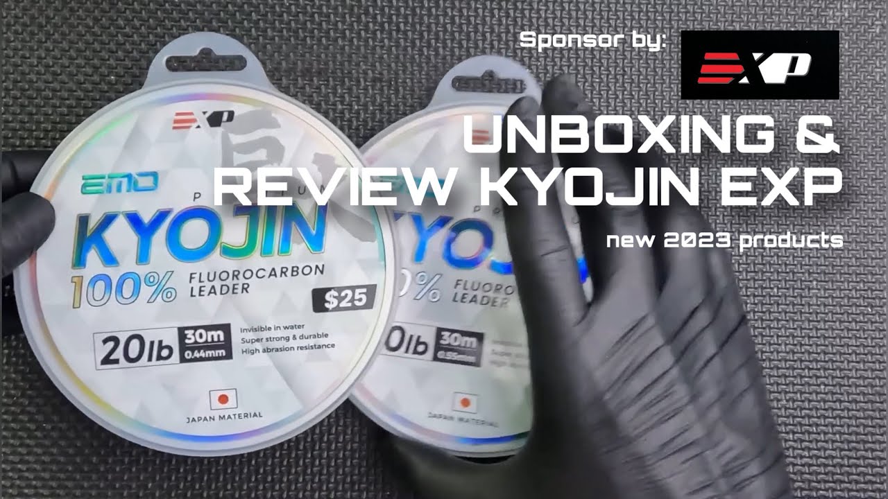 EXP KYOJIN, RUMBA, JAKO, EMO X4 Unboxing & Review fishing product  2023