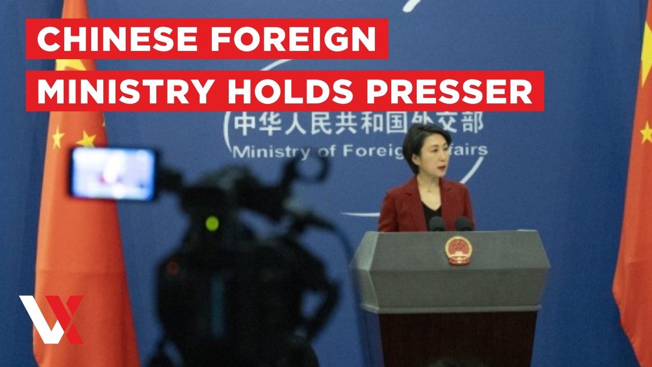 LIVE | China's Foreign Ministry Holds Daily News Briefing | VERTEX