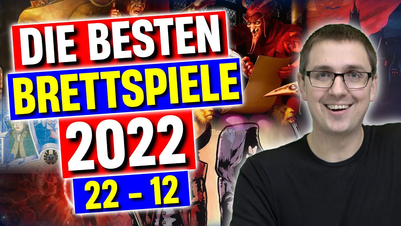 Die besten Brettspiele 2022 - Pl&auml;tze 22 - 12