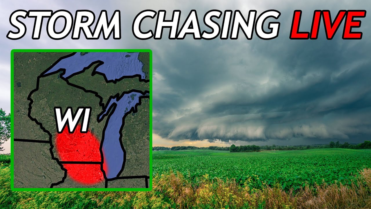 Wisconsin Severe Weather Threat! - Live Storm Chasers