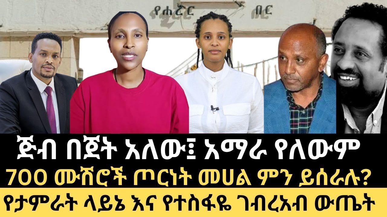 የ35 አመት ስቃያችንን ኑ ስሙልን  || የተዳፈነው ረመጥ ተገለጠ || የታምራት ላይኔ እና የተስፋዬ ገብረአብ ውጤት || ኤልሳቤጥ ከበደ (የህግ ባለሙያ)
