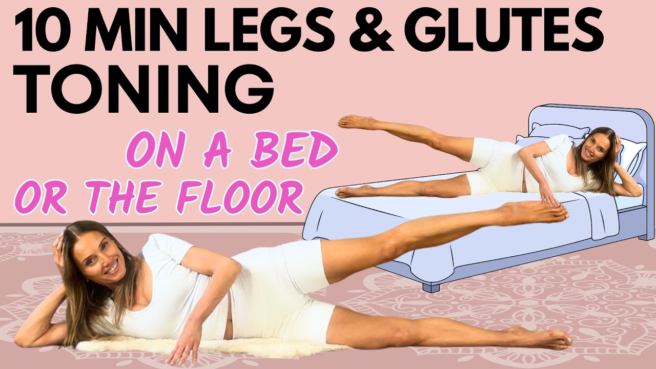 10 Minute Legs, Thigh and Glute Toning Workout | Knee Friendly | No Equipment | by Lucy Wyndham-Read