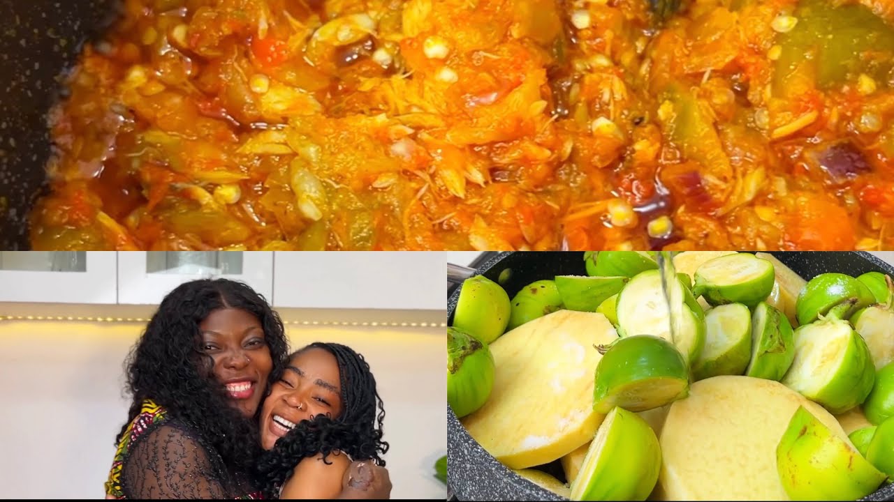 HOW TO MAKE GARDEN EGG SAUCE | VERY DELICIOUS NIGERIAN RECIPE | COOK WITH US