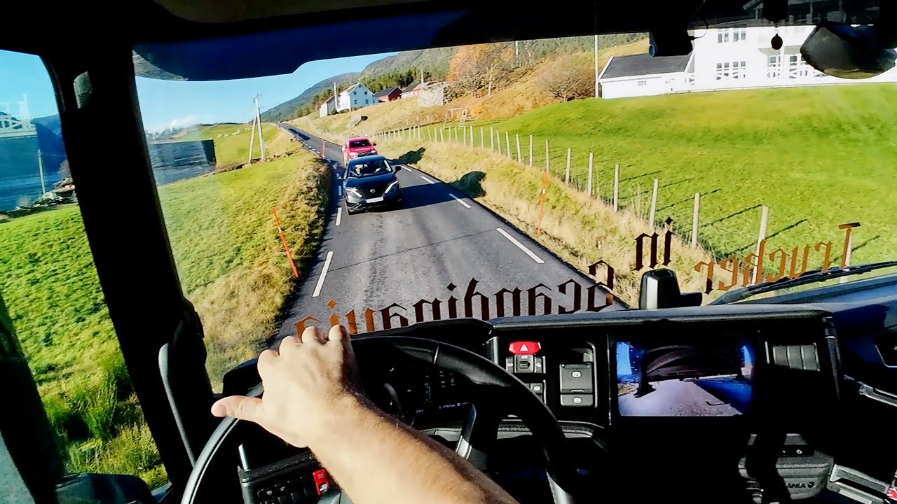 POV Drivin Scania 590S V8 -  Fv614 Norwegian National Road