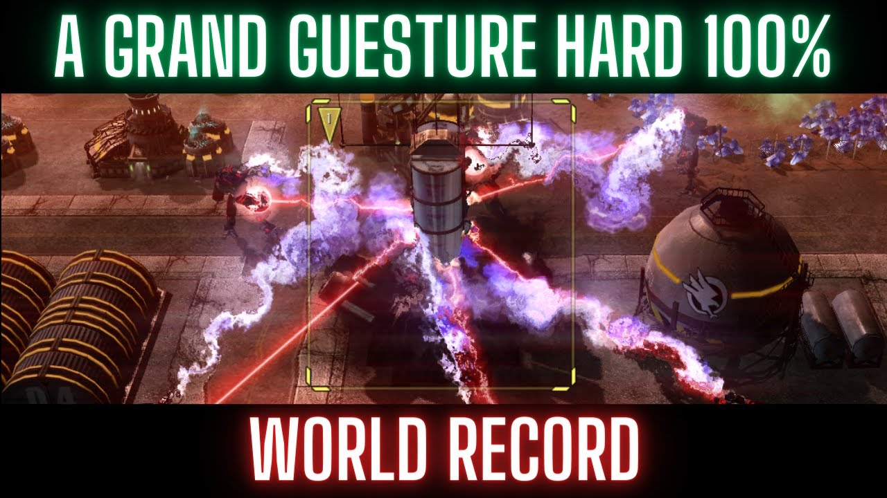 C&C3 Kane's Wrath: A Grand Guesture [Hard, 100%] WORLD RECORD
