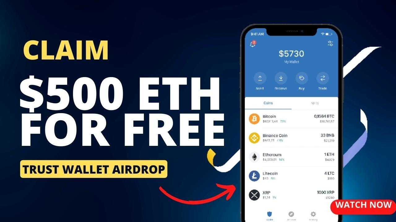 Free airdrop | Claim free $300 Ethereum Token on Trust wallet | VGS Token | No Gas charge