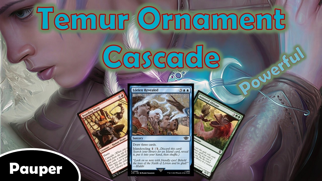 Temur Ornament Cascade | Is It Even Better? | Pauper Match Gameplay | MTGO