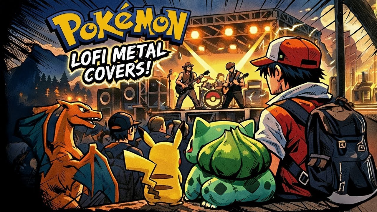 KANTO | LoFi Metal (Pokémon Covers)