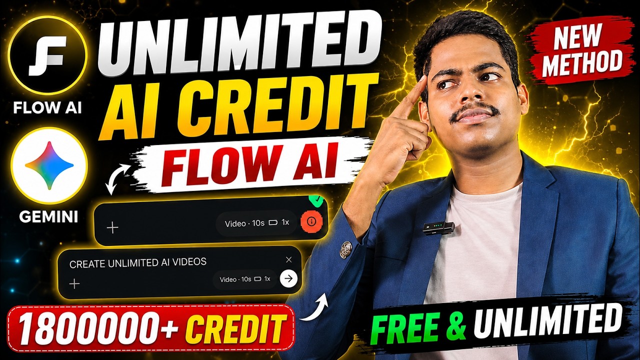 Google Flow Unlimited Credits FREE | Google Flow FREE Unlimited Credits | How to Create AI Videos