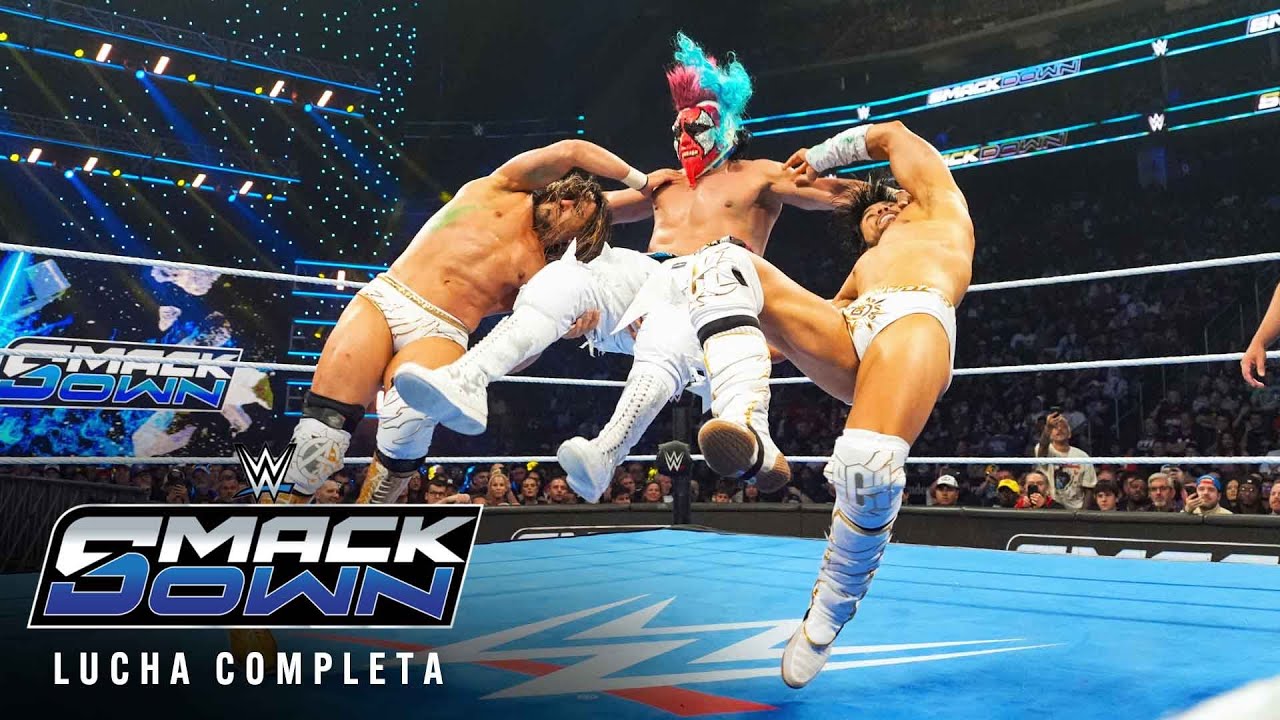 LUCHA COMPLETA: Mr. Iguana & Psycho Clown vs. Los Garza: SmackDown, 1 de Ago., 2025