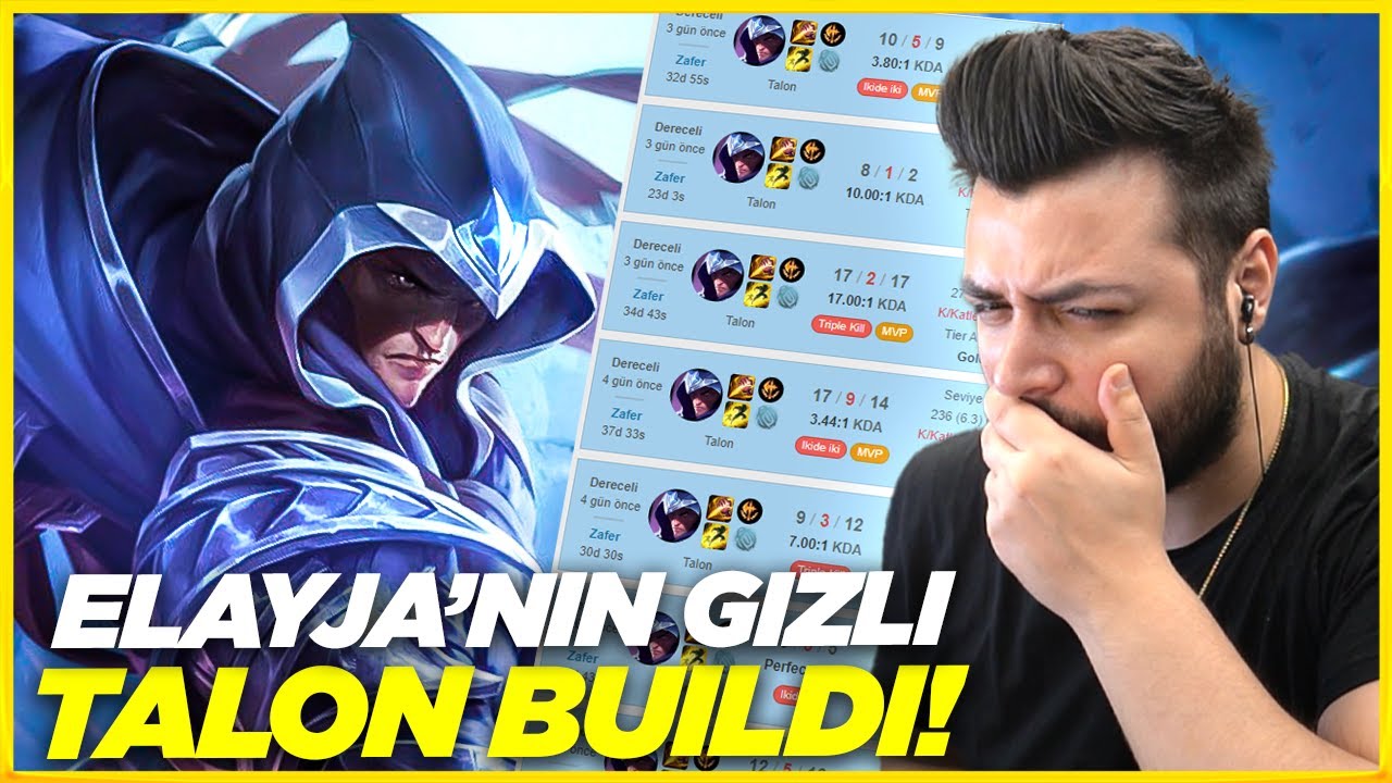 ELAYJA'NIN BUZUL TALON BUİLDİ! | BU BUİLDLE WİN ALMAK ÇOK KOLAY! | Elayja-Talon