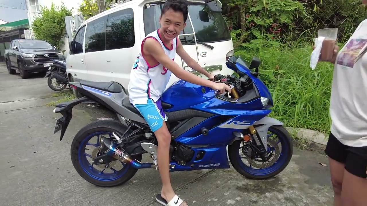 The Yamaha YZF-R3 2022 with a Loud and Powerful Exhaust 🙉
