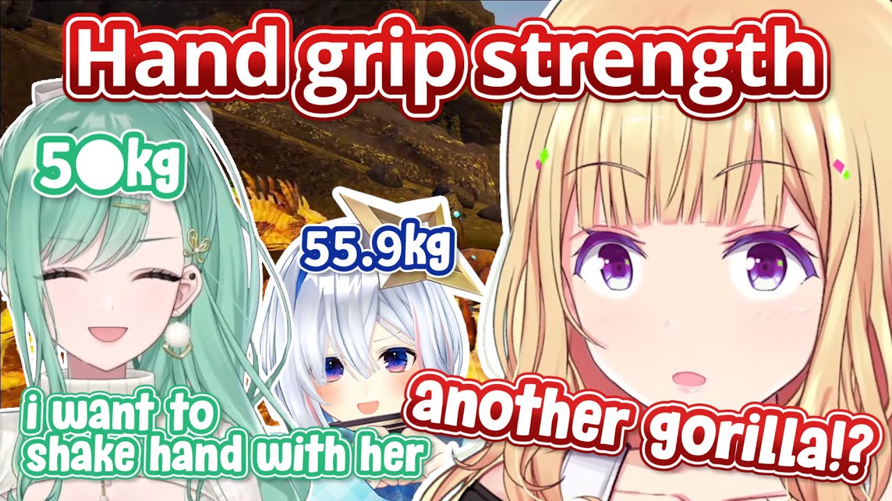 Akirose learns about Beni-sama's grip strength [VSPO ENG Sub - Yakumo Beni]