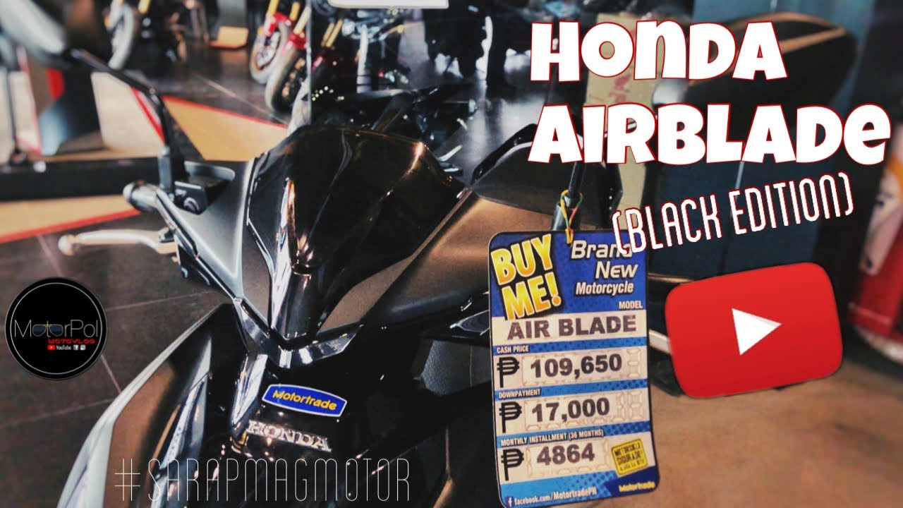 HONDA AIRBLADE (BLACK EDITION) | QUICK LOOK