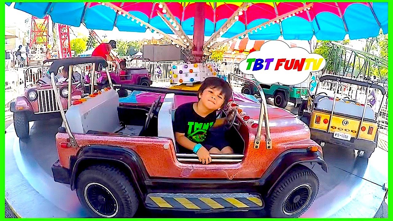 Fun Outdoor Amusement Park Video Compilation with Troy