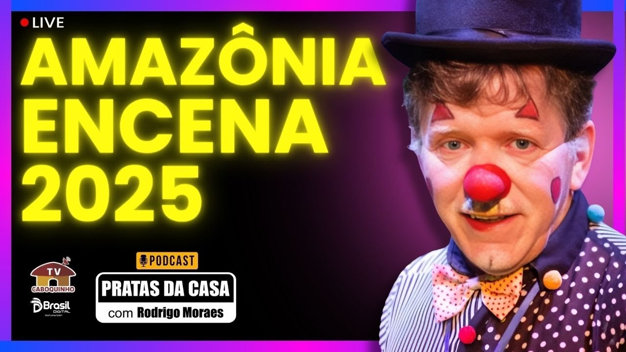 AMAZ&Ocirc;NIA ENCENA NA RUA-  CHIC&Atilde;O SANTOS  - PRATAS DA CASA 2025