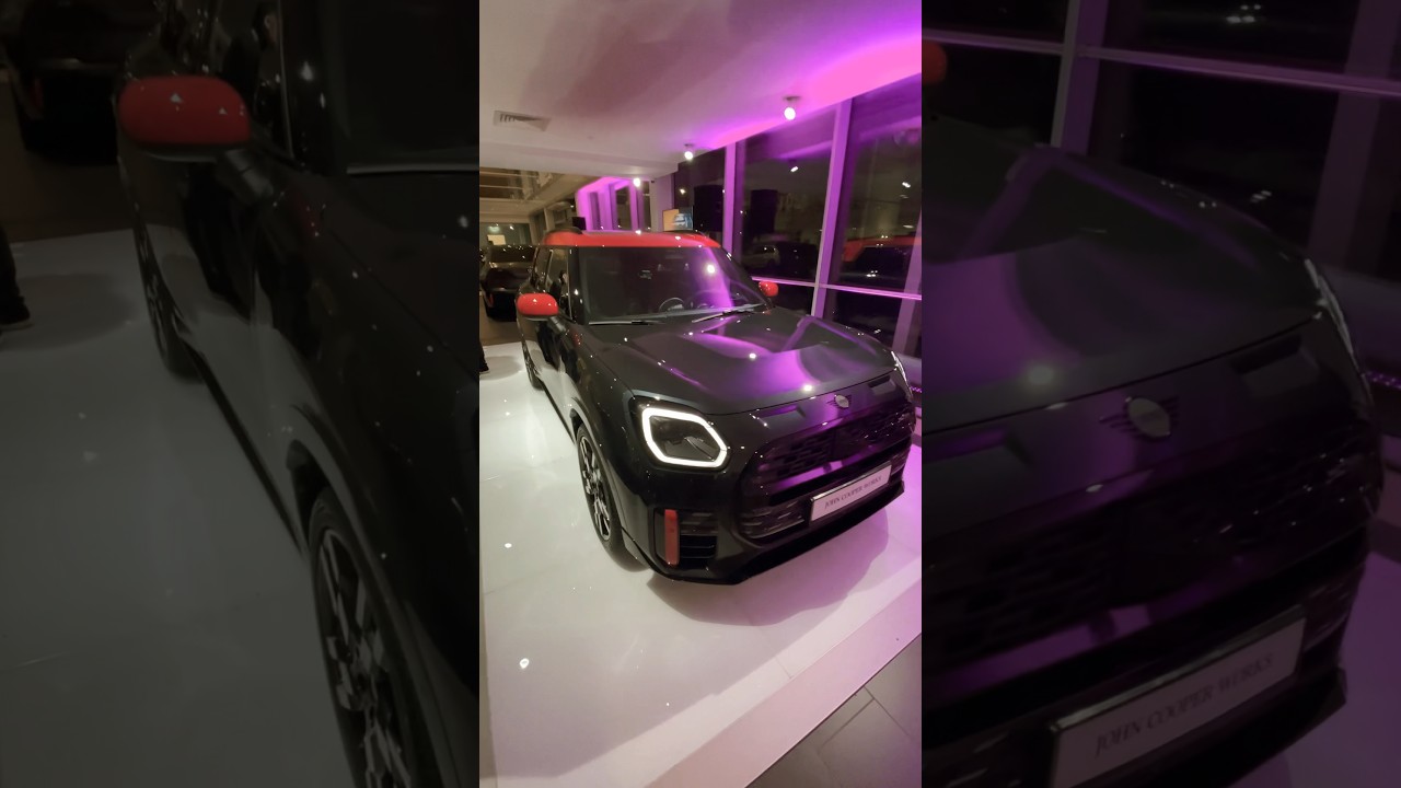 Interior of New MINI Countryman #2024 John Cooper Works #cars #new #mini #bmw #automobile #update