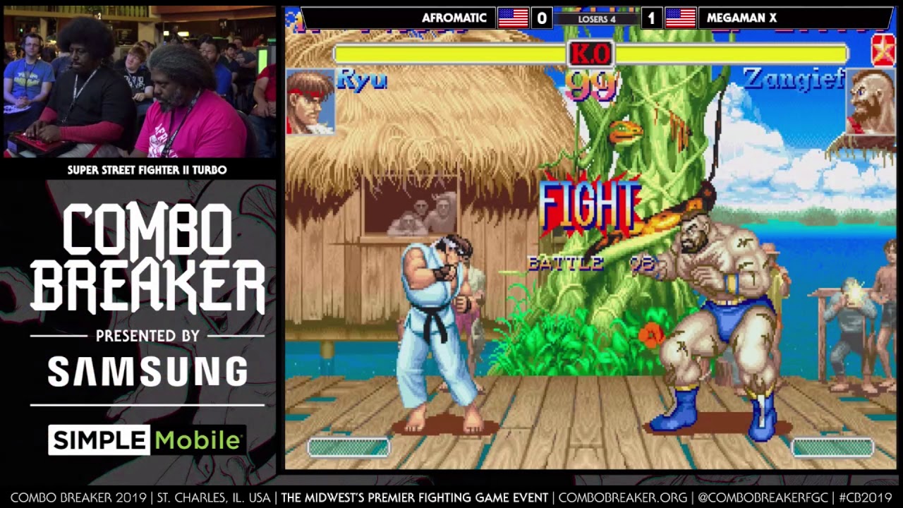 SSF2T/SSF2X Top 8 - AFromatic (Ryu) vs Megaman X (Zangief)