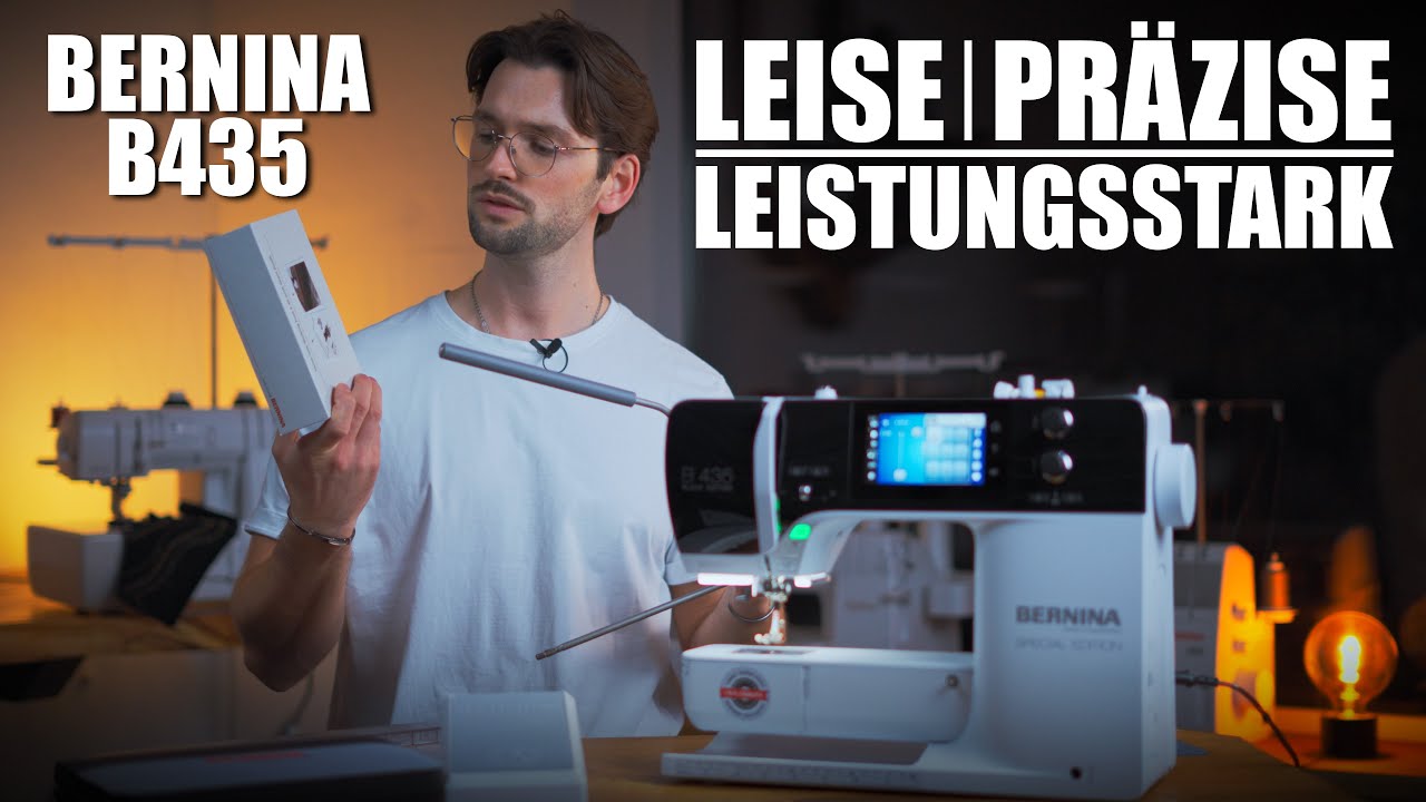 BERNINA B435 – Automatisches Knopfloch, B9-Greifer, 5,5mm Stichplatte: Alles was Du wissen musst!