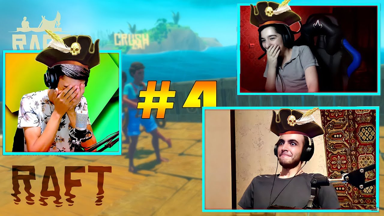 &laquo;RAFT&raquo; #4 🦈🚣🏽 Ասում եմ պատկերացնում եք միամիտ ջրահարս գտնենք 🥸 ՎԱՅ ՎԱՅ ՎԱՅ  😅🥵 🥸