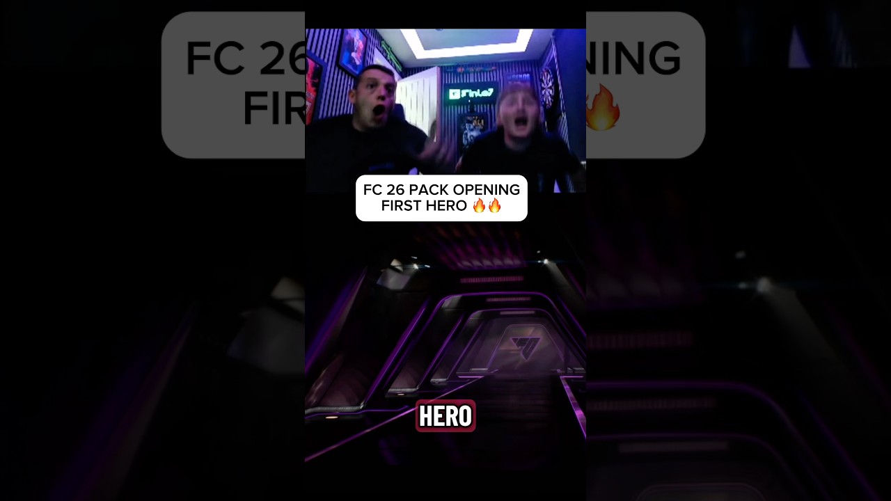 Fc26 pack opening First Hero packed on eafc26 