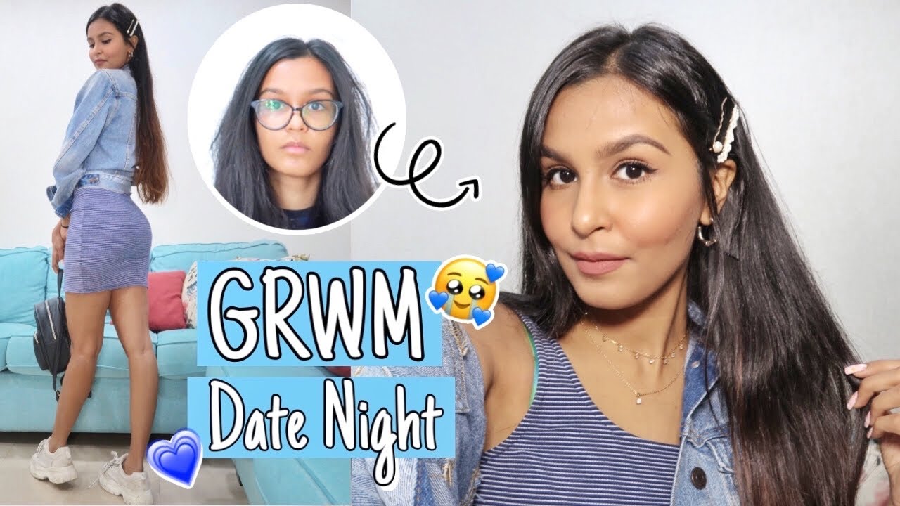 1 Hour Date Night Transformation / DIY Hair Treatment, Face Mask, Makeup, Hair & Outfit