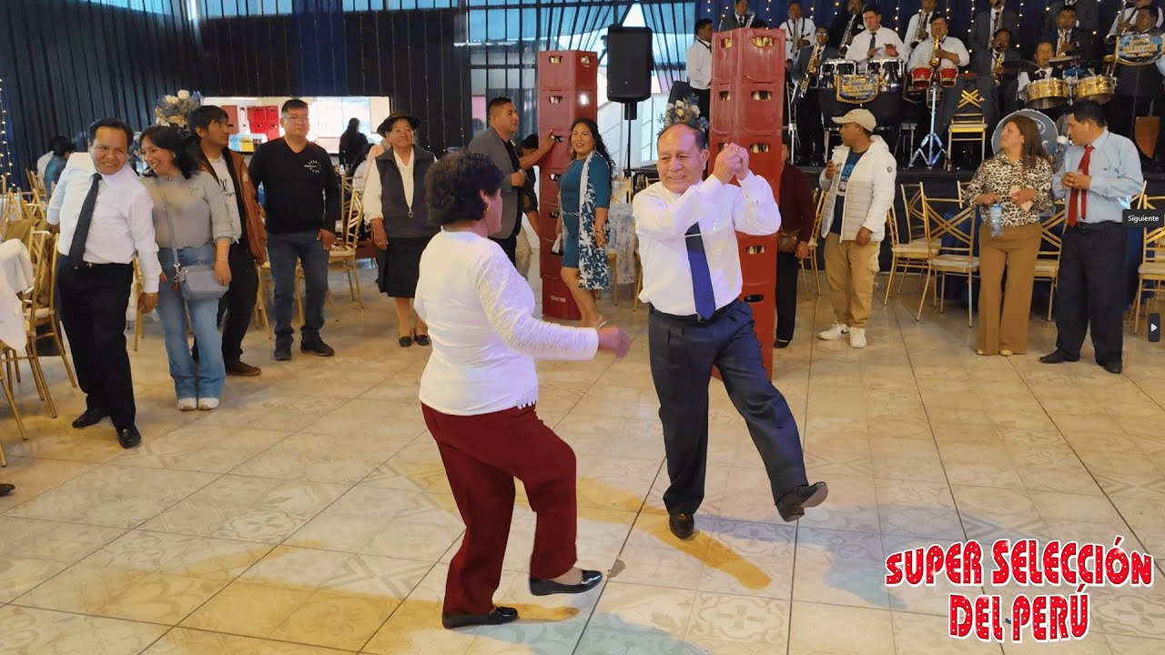 FIESTA de CUMPLEAÑOS de ELEODORO ROJAS en HUANCAYO con la ORQUESTA SUPER SELECCIÓN DEL PERÚ