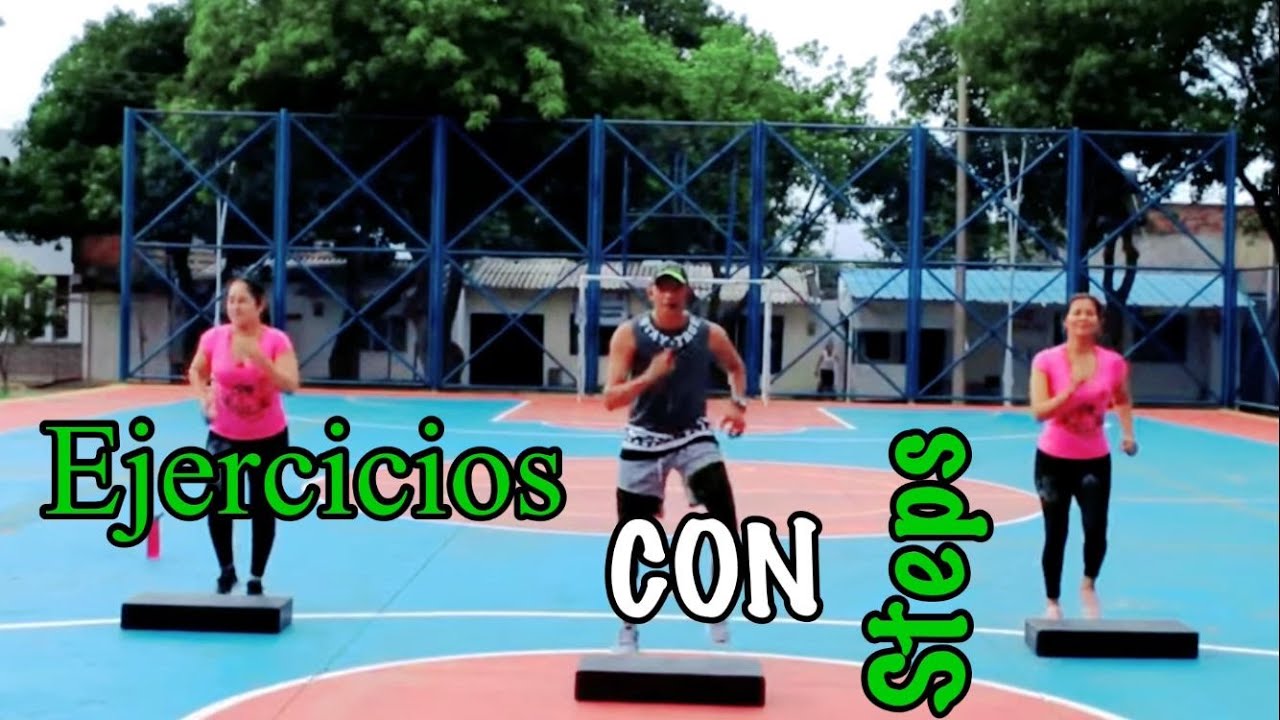 #3 EJERCICIOS CON STEPS, BANCOS, PARA BAJAR DE PESO Y TONIFICAR. WJ RÍOS.