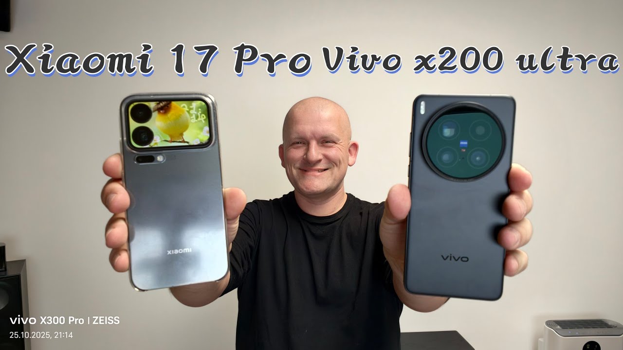 Xiaomi 17 pro max vs vivo x200 ultra Porównanie kamer