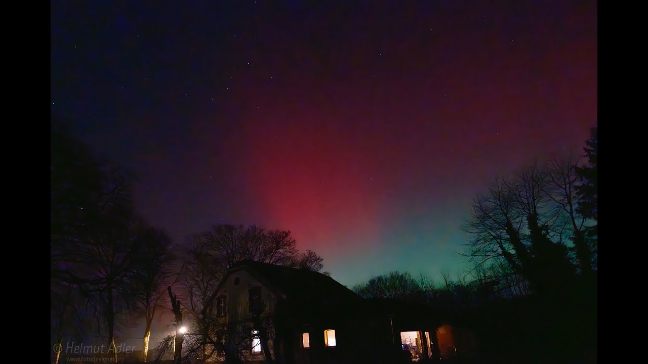 Polarlichter über Nordrhein-Westfalen, Recklinghausen