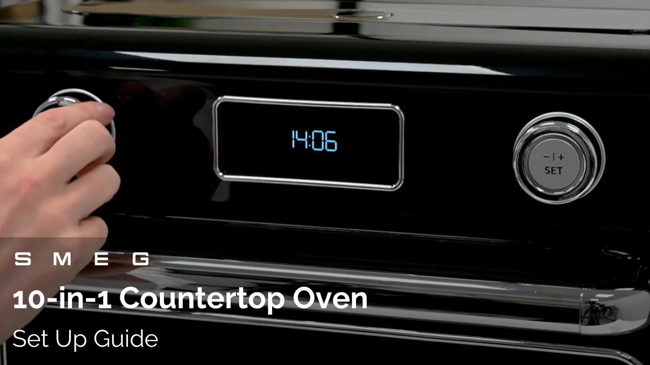 How to Set-up Your 10-in-1 Countertop Oven | Smeg COF01