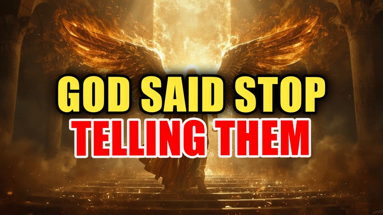 CHOSEN ONE, STOP SHARING YOUR SECRETS – GOD IS ANGRY😔😔😔