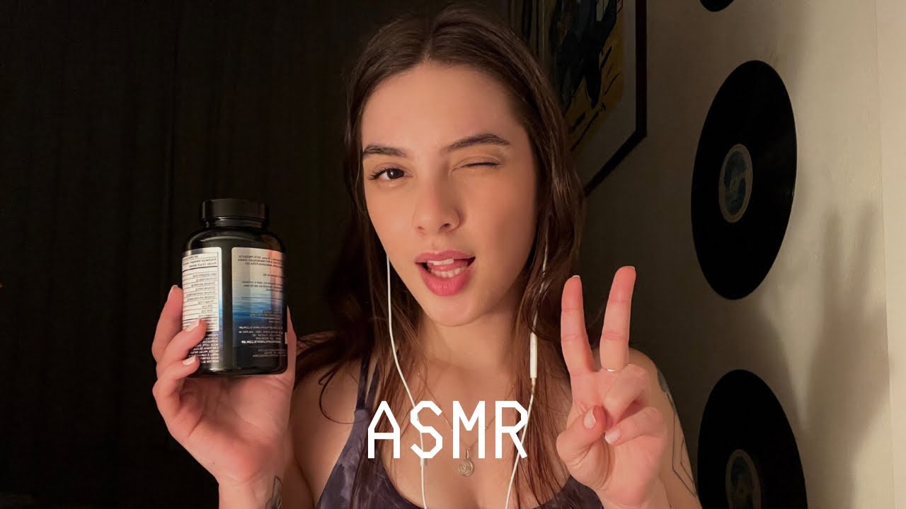 asmr • comprinhas de suplementos sob prescrição das vozes da minha cabeça