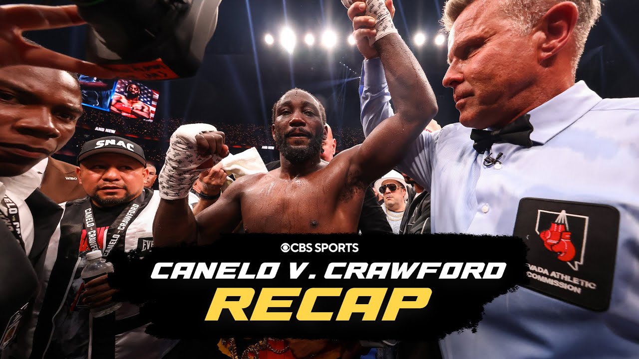 Terence Crawford takes down Canelo &Aacute;lvarez, becomes undisputed Super Middleweight Champion