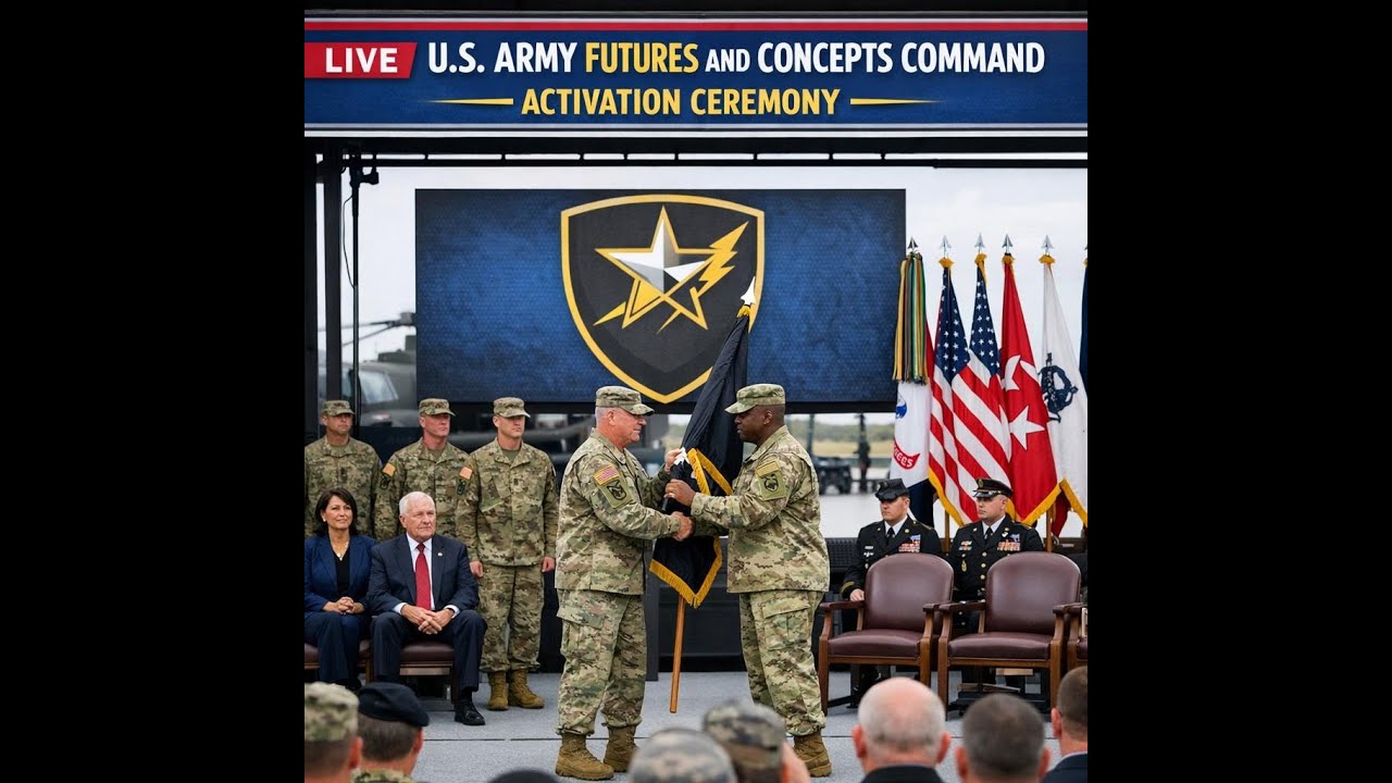 Army Activates Elite Futures Command LIVE &ndash; Next-Gen Warfare!