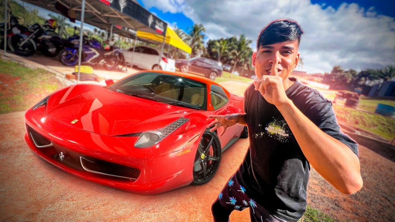 I TOOK BADA'S FERRARI IN SECRET AND CRASHED IT *GTA RP* &lsaquo; Gui Nobre &rsaquo;