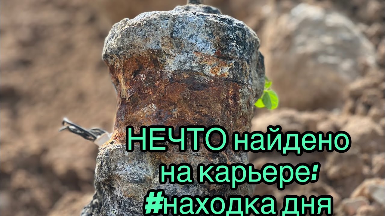 Как идентифицировать #находку дня? Нашли #НЕЧТО на карьере