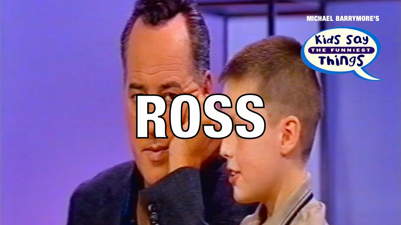 FULL INTERVIEW Ross - Kids Say the Funniest Things - Michael Barrymore
