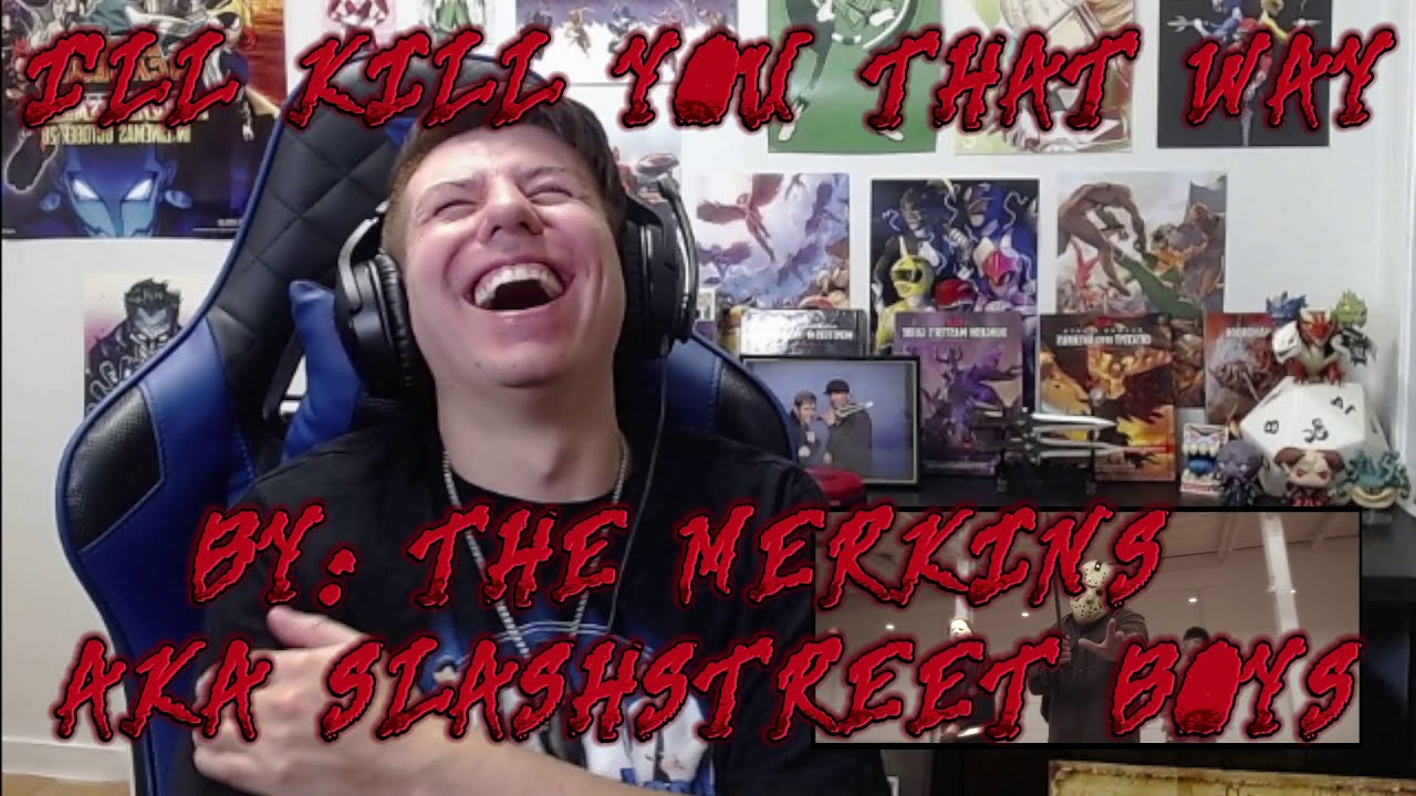 Это просто уморительно!!! Слепая реакция на песню The Merkins/Slashstreet Boys «I'll Kill You Tha...