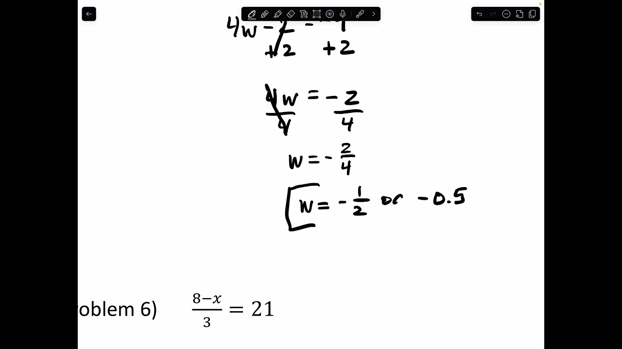 Algebra U3W11 AK VIDEO